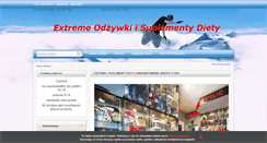 Desktop Screenshot of extreme-odzywki-i-suplementy-diety.tradoro.pl